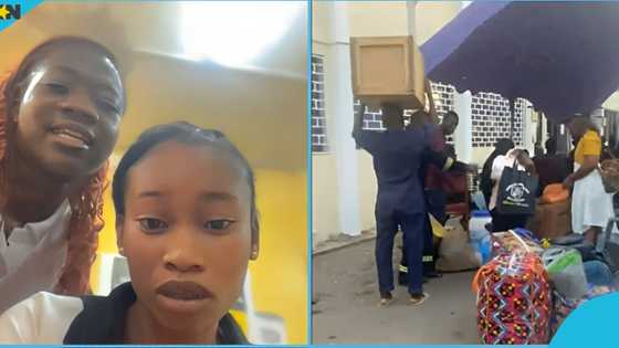 UCC: Continuing student calls out fresher for bringing chop box to school, Ghanaians react