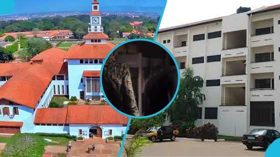 Fire razes hostel room at University of Ghana after student leaves iron on while attending lectures