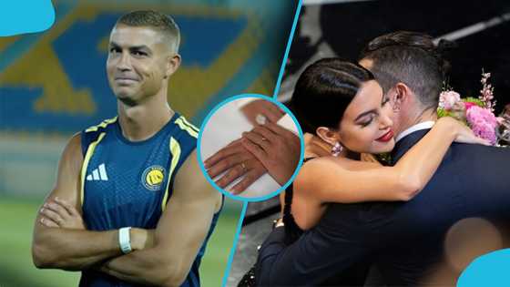 Ronaldo reacts as Al-Nassr teammates congratulate him on his marriage (Video)