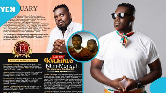 Ghanaian singer Big Chante of Akesifour fame dies, funeral post stirs sadness
