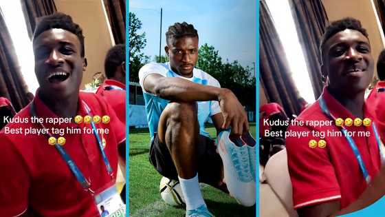 Throwback video of Kudus rapping RudeBwoy Ranking’s cover of Sarkodie’s Fa Sor Ho in U-20 camp surfaces