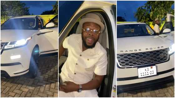 Kalybos leaves jaws dropping as he flaunts GH¢600k Range Rover in video