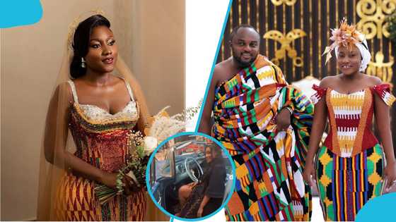 Adinkra Pie CEO's wife Anita Sefa Boakye celebrates her birthday at her baby daddy Despite's automobile museum