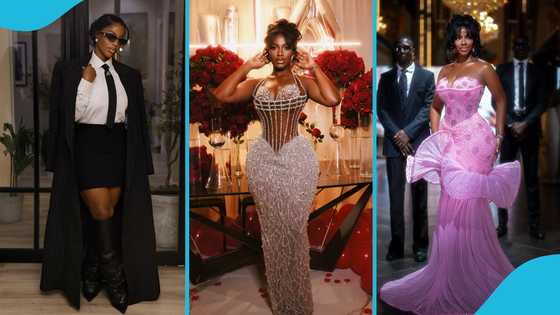 Hilda Baci slays in a shimmering gown for 30th birthday party