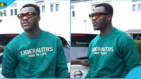 Ghanaian filmmaker relocates to the UK, laments about job as a security guard: "I stand all night"