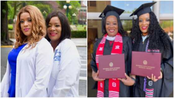 Smart and bold: Joy as mum and her daughter graduate with master's degrees in Nursing from university