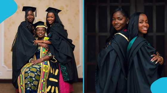 Prof. Nana Aba Appiah-Amfo: Two daughters of University of Ghana’s VC graduate from the University