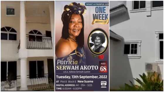 Ghanaian woman based in America dies after building mansion in Kumasi, never lived in it for a day