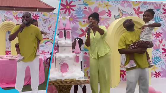 Funny Face looks cheerful as he MCs a kid's birthday party, video melts hearts