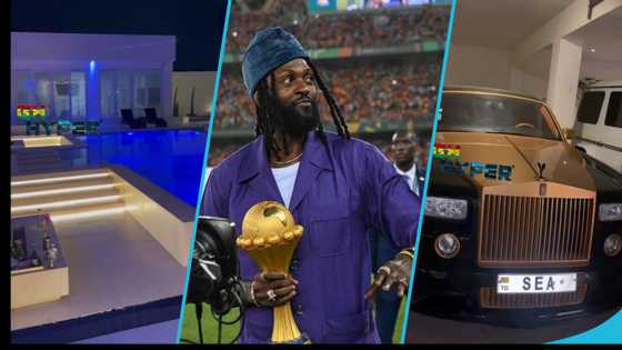 A look inside Emmanuel Adebayor's garage and plush mansion, many gush: "Being a footballer pays"