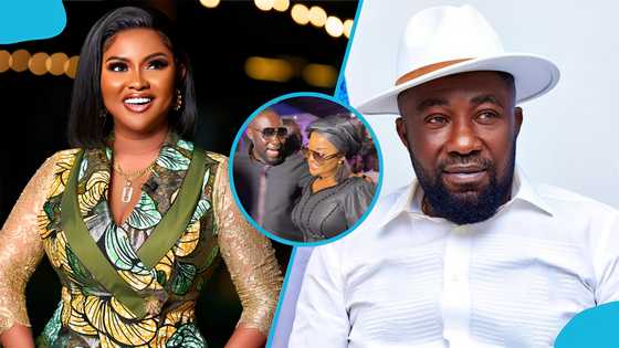 McBrown bonds with Despite at a funeral dinner event in Kumasi amid rumoured feud