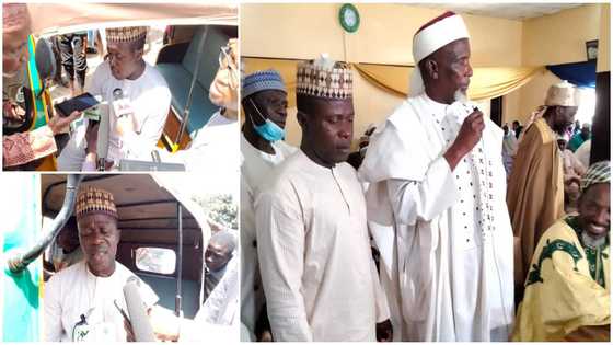 "Pragya" driver who got GHc70 after returning GHc7,400 he found gets same amount in cash gift from sultan