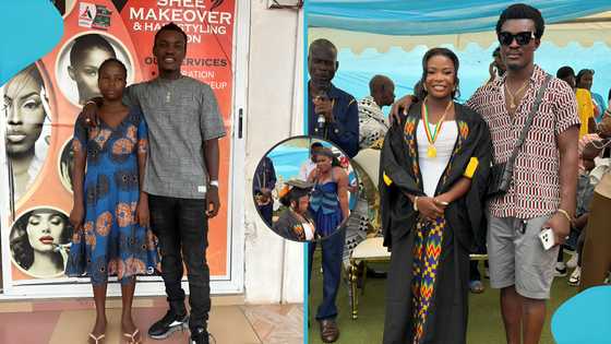 Dr Likee's boy Gunshot changes Ghanaian Lady Hannah’s life as throwback photos surface
