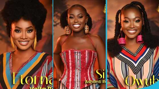 2025 GMB contestants: Ashanti Region's Sika, Asakia, Owubah and Bubah captivate fans with their beauty