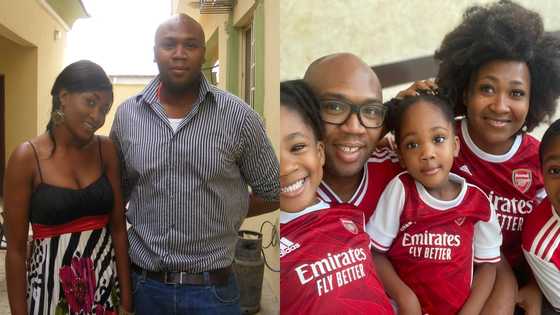 The day we met & 10 years later - Beautiful couple melts hearts with before & after pics