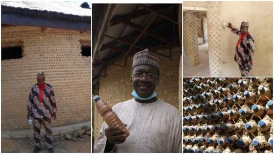 Cement is too expensive: Man who built house with plastic bottles speaks