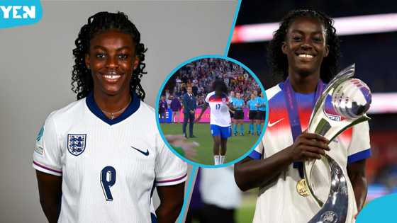 Ghanaian talent Michelle Agyemang wins best young player for England women at Euro, celebrates with dance
