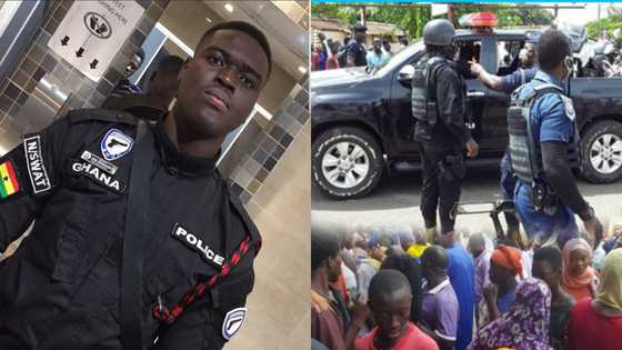 Name, Photos and other details of young police officer shot in Korle-Bu bullion van robbery pop up