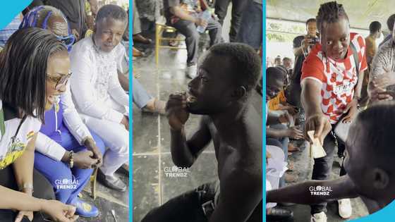 McBrown fails to give money to man who hailed her, Sumsum gifts him GH¢50, video causes a stir