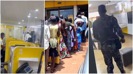 Video captures moment angry man charged in MTN office over SIM card block; gets many talking