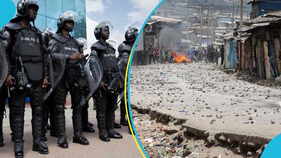 Riot at Ofankor: Police move in after wood sellers clash with land guards