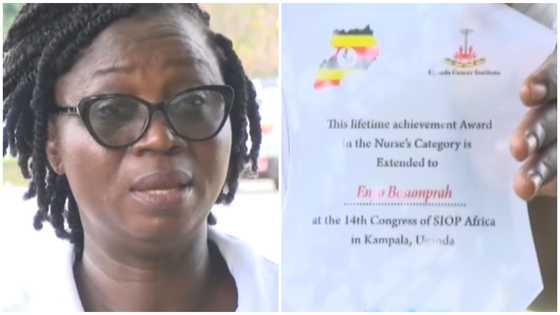 Nurse at Korle Bu gets international lifetime achievement award for saving lives of kids with cancer