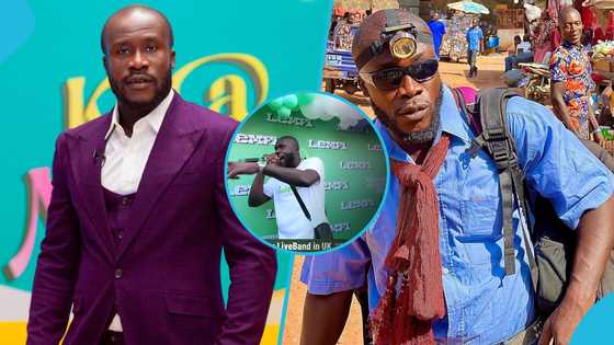 Ras Nene thrills fans with his soothing voice at a meet and greet event in London, peeps react