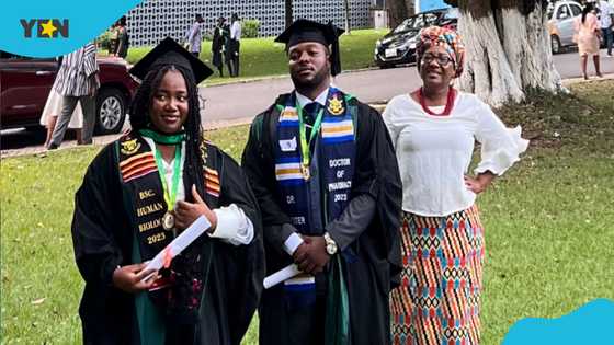 Ghanaian man and sister graduate as medical doctor and pharmacist with doctorate on the same day