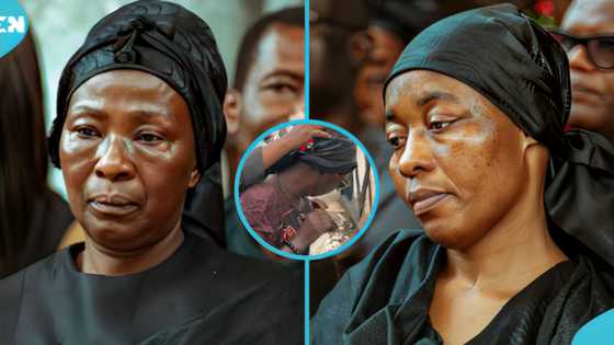 Akosua Serwaa's 'mother' cries hot tears in court after judgement