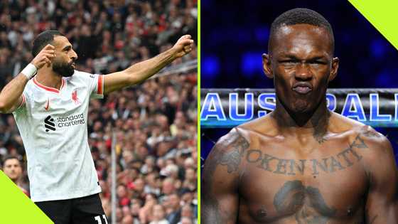 Israel Adesanya salutes Salah for using his celebration in Man United win