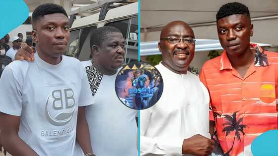 Fante Comedy spotted at Legon event after controversial reports of his rearrest