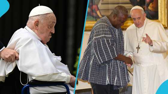 Prez Mahama pays tribute to the late Pope Francis, recounts Vatican trip with his wife Lordina