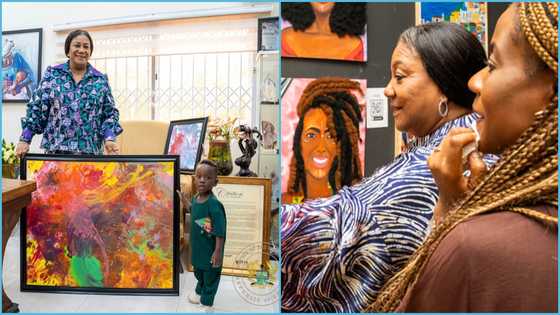 Ace Liam: Rebecca Akufo-Addo celebrates 1-year-old Ghanaian GWR holder: "You deserve it, my boy"