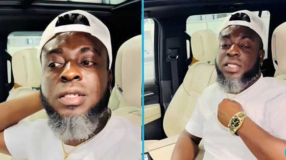 Ghanaian man shades friends in Ghana after relocating to the US: "I'm in heaven"