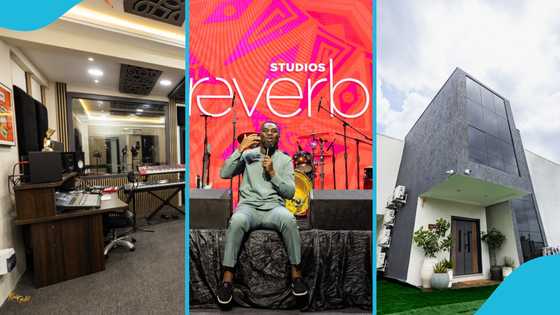 Inside Joe Mettle’s plush 3-storey music studio with modern facilities
