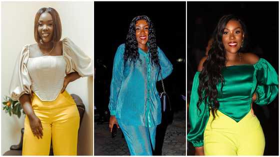 Stonebwoy's Wife: Dr. Louisa rocks skintight outfits and GH₵ 31 114 Balenciaga bag to public event