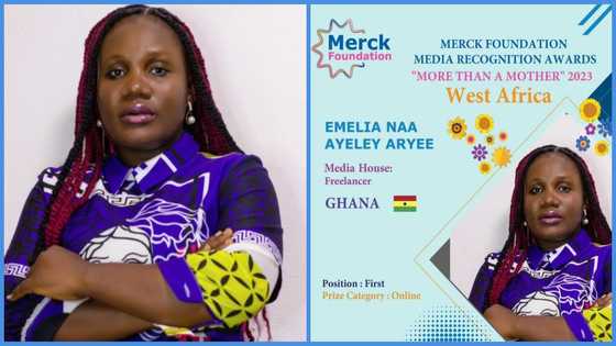 Emelia Naa Ayele Aryee: Ghanaian Journalist wins Merck Foundation's "More Than a Mother" Award