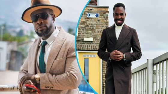 Kwame Oboadie angrily fires Kofi Gabs, says his kid bro's earnings as a PhD holder can take care of him