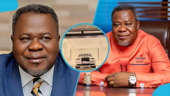 Dr Kwaku Oteng's massive mansion and fleet of cars ignite reactions: "Richer than Despite?"