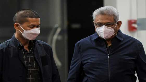 Sri Lankan ex-leader arrives in Bangkok after fleeing protests