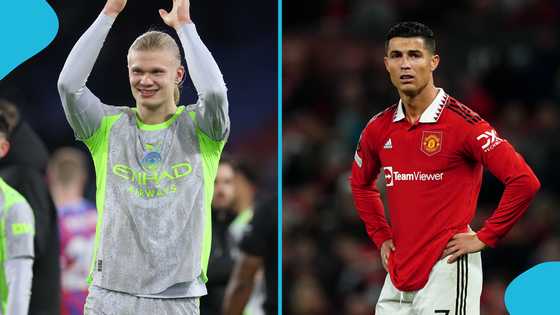Haaland scores more for Man City than Ronaldo did for Man United