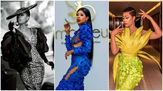 Ghanaian actress and style icon Selly Galley impresses her fans with flamyobant styles ahead of Christmas events