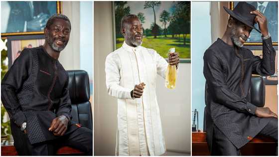 He looks 45 - Fans say as Kofi Amoabeng drops 7 classy photos to mark 70th Birthday