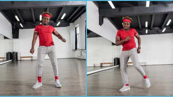 Young Ghanaian man dances azonto after girlfriend mentions his name in loyalty test