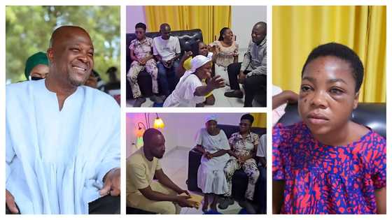 Ibrahim Mahama takes Suzzy Pinamang home in Kumasi, gives her GH¢50k