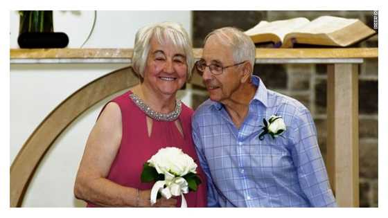 High school sweethearts reunite and marry after 68 years apart