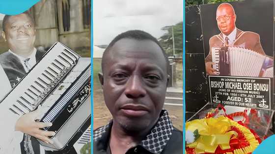 Bishop Osei-Bonsu's Grave Gets Facelift After 18 Years, Kwame Micky Shares Emotional Tribute