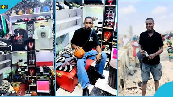 Kantamanto Market: Ghanaian man shares throwback video of shop before January 2 fire disaster