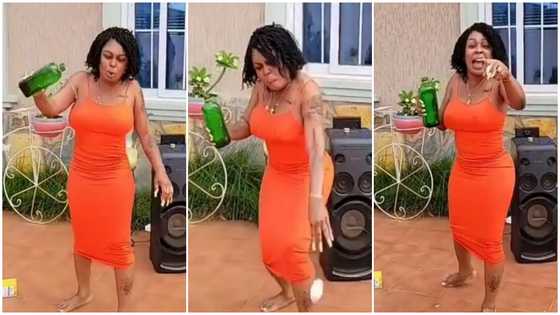 Afia Schwar curses Chairman Wontumi, Maurice Ampaw for denying sleeping with her, video drops