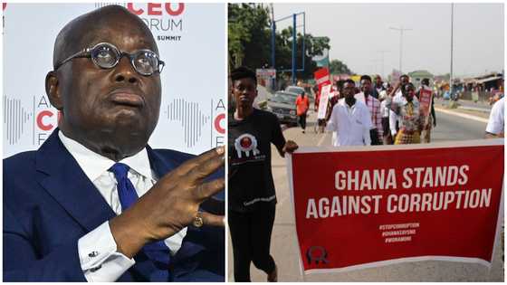 Akufo-Addo reiterates his government’s commitment to fighting corruption